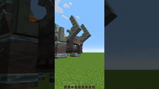 Mutant Ravager vs Mutant Iron Golem😱  Who Is Stronger minecraft [upl. by Illek]