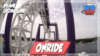 Insane  Gröna Lund  Intamin  ZacSpin  POV [upl. by Dhiman]