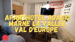 Aparthotel Adagio Marne la Vallée Val dEurope  puedes ir andando a Disneyland París 🏰 [upl. by Amaty]