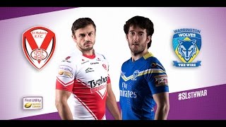 St Helens v Warrington Wolves 030616 [upl. by Ise17]