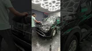 Kia Caren’s applied ppf automobile ppf kia carens detailing blackcars [upl. by Garzon]