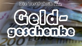 💶 Geldgeschenke – 🎁 Top 3 Geschenkideen für Geldgeschenke im Test [upl. by Laure705]