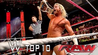 Top 10 Raw moments  September 29 2014 [upl. by Nosak]