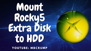 Mount Rocky5’s extra disk to your HDD no dvd burner required [upl. by Elyac88]