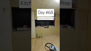 Day 68 of Japanese House Renovation Kitchen amp Ceiling Prep japanesehouse diy homeimprovement [upl. by Otokam]