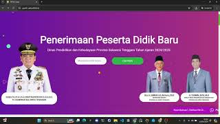 Tutorial Pendaftaran Peserta Didik Baru SMK PPDB 2024  Disdikbud Sultra [upl. by Liman65]