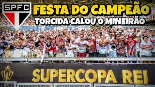 🥳 FESTA DA TORCIDA DO SÃO PAULO CAMPEÃO da SUPERCOPA DO BRASIL [upl. by Lovich]