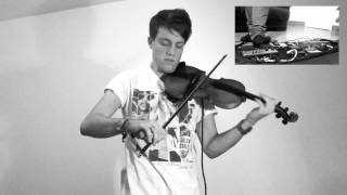 Teardrop  Massive Attack Violin Loop Cover  Joel Grainger [upl. by Scrivings]