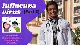 Myxovirus microbiology  INFLUENZA pathogenesis swine flu bird flu GISRS  Part 2 [upl. by Aima]