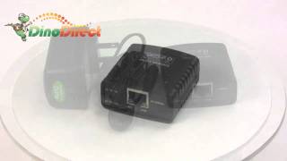 110V240V Networking USB 20 Print Server from Dinodirectcom [upl. by Virge]