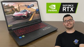 Notebook Gamer Acer Nitro 5 AN5175451RQ RTX3050 Análise  Review AN5175455VM [upl. by Vilberg]