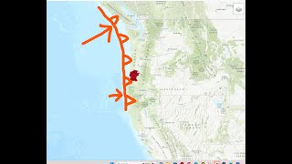 Cascadia Subduction Zone Tremor uptick Southern California update Friday 9272024 [upl. by Lemrahc]