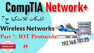 29CompTIA Network  Wireless Network Part 7  IOT Techs 2 تقنيات انترنت الأشياء [upl. by Aicsile]