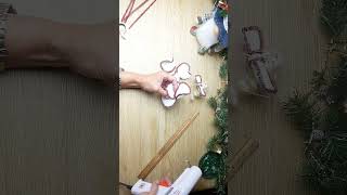 Geniale Weihnachtsengel aus Moosgummi mit Glitzer Pfeifenputzern diy basteln christmas [upl. by Carmelita]