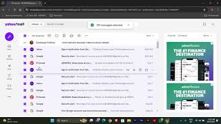 How To Delete All Unread Emails in Yahoo Mail 2024 [upl. by Akcinehs]