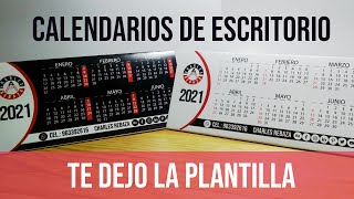 como hacer CALENDARIO de ESCRITORIO con impresora casera y PAPEL COUCHE GRUESO [upl. by Leffen904]