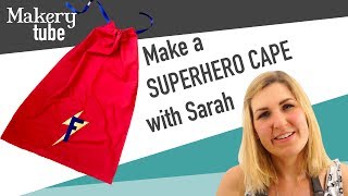 Make a Superhero Cape [upl. by Isdnyl]