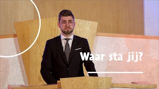 Waar sta jij  ds M Marijn Krooneman [upl. by Honor448]