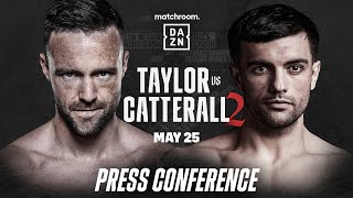 JOSH TAYLOR VS JACK CATTERALL 2 PRESS CONFERENCE LIVESTREAM [upl. by Eniamreg803]