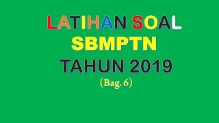 Latihan Soal SBMPTN Tahun 2019 Bag6  SPLTV [upl. by Esahc]