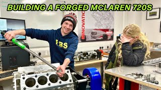 How We Forge a 720S Bottom End  Part 1 Block Liners [upl. by Fishback]