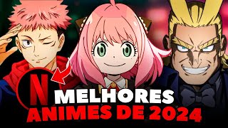 Melhores Animes na Netflix em 2024 [upl. by Anairam]