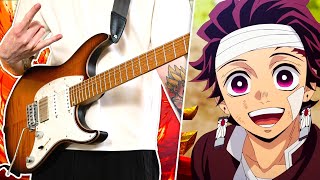 Demon Slayer Season 4 Hashira Training Arc Opening  quotMugenquot Guitar Cover [upl. by Otipaga711]