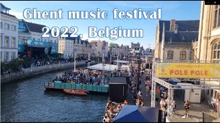 Gent Festival 2022 Gentse Feesten  Belgium [upl. by Atiuqram189]