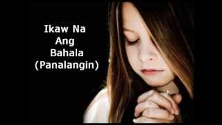 Ikaw Na Ang Bahala  Panalangin lyrics by Aiza Seguerra [upl. by Teragramyram]