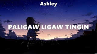 Ashley  Paligaw ligaw Tingin Lyrics Sam Milby Yayoi BenampBen [upl. by Enelrahc640]