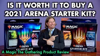 Is It Worth It To Buy A 2021 Arena Starter KitAnd Which A Magic The Gathering Product Review [upl. by Harold]