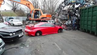 Toyota Celica gets crushed [upl. by Ham]