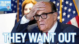 Giuliani Lawyers ABANDON Ship The Shocking Fundamental Disagreements That Led Them to DITCH Rudy [upl. by Wiles]