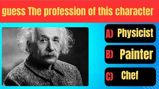 Guess the work of these historical figures ✅🧑🤔 Quiz  Easy certain difficult impossible [upl. by Seraphina76]