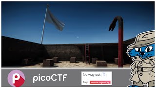 Teleporting Through Walls with Cheat Engine  quotNo Way Outquot PicoCTF 2023 [upl. by Hedvig]