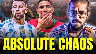 Argentina vs Morocco at Paris 2024 Olympics was ABSOLUTE CHAOS [upl. by Torre]