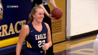 Sammi Schutz Reverse Layup  TotinoGrace Girls Basketball [upl. by Kone]