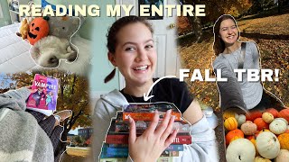 Reading My Entire Fall TBR🍁 [upl. by Naillij230]