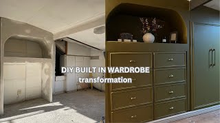 MY CUSTOM BUILTIN WARDROBE MAKEOVER TOUR ✨ builder grade to custom made [upl. by Also]