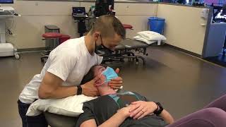 HVLA  2022 Spinal Manipulation Course  Cervical C0C1 Head Chin Hold Part 2 of 2 [upl. by Eniowtna]