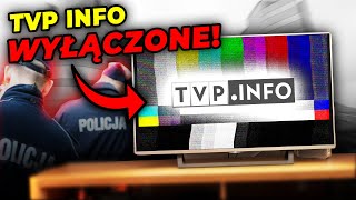 TAK WYGLĄDAŁO WYŁĄCZENIE TVP INFO [upl. by Weathers]