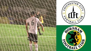 CHICHESTER CITY v HORSHAM  SUSSEX SENIOR CUP CHIGHLIGHTS [upl. by Addiego417]