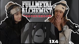 quotFullmetal Alchemist Brotherhood 1x4 An Alchemists Anguish  First Time Reaction [upl. by Ahsika679]