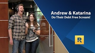 Andrew And Katarina Do Their Debt Free Scream [upl. by Zena]