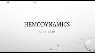 Hemodynamics [upl. by Karyl133]