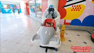 2010s Northern Leisure Coin Operated Flypod Kiddie Ride  Afterburners [upl. by Elocan]