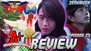 Kikai Sentai Zenkaiger Episode 23 REVIEW  Zenkaiser vs Stacaesar  Kaitos Full Power Conviction [upl. by Ezmeralda106]