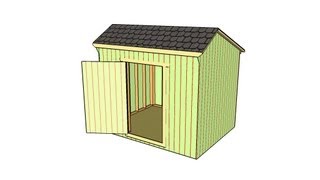 How to build a saltbox shed [upl. by Wauters]