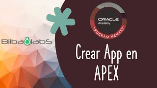 7 Crear App en APEX  Modelamiento de Base de Datos ORACLE [upl. by Yllehs]