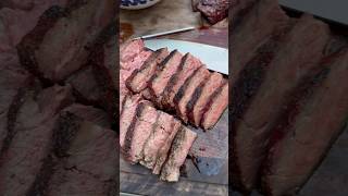 Bavette Steak Slicing [upl. by Peterus]